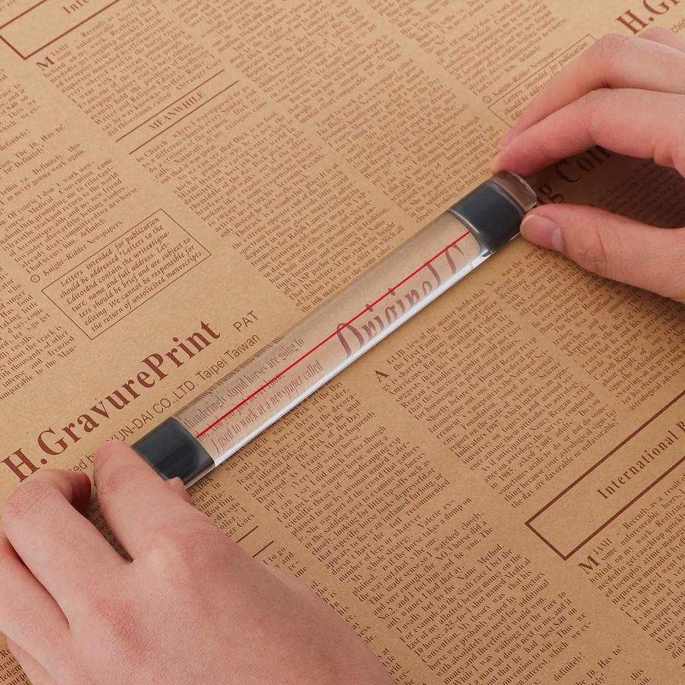 6 inch Line Magnifier, Reading Guide, Built-in Magnet, Bar, Document Tool