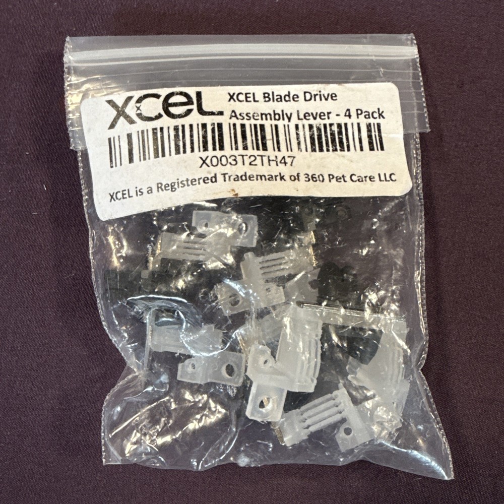 XCEL AGC Pro Drive Assembly Lever Replacement Blade for Pet Clipper (4 Pack)