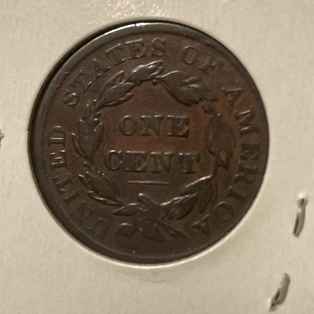 1837 LARGE CENT VF Condition XX341