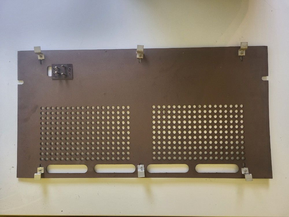 Rear panel for Kuba Telefunken Opus 8 with 6 complete mounting material