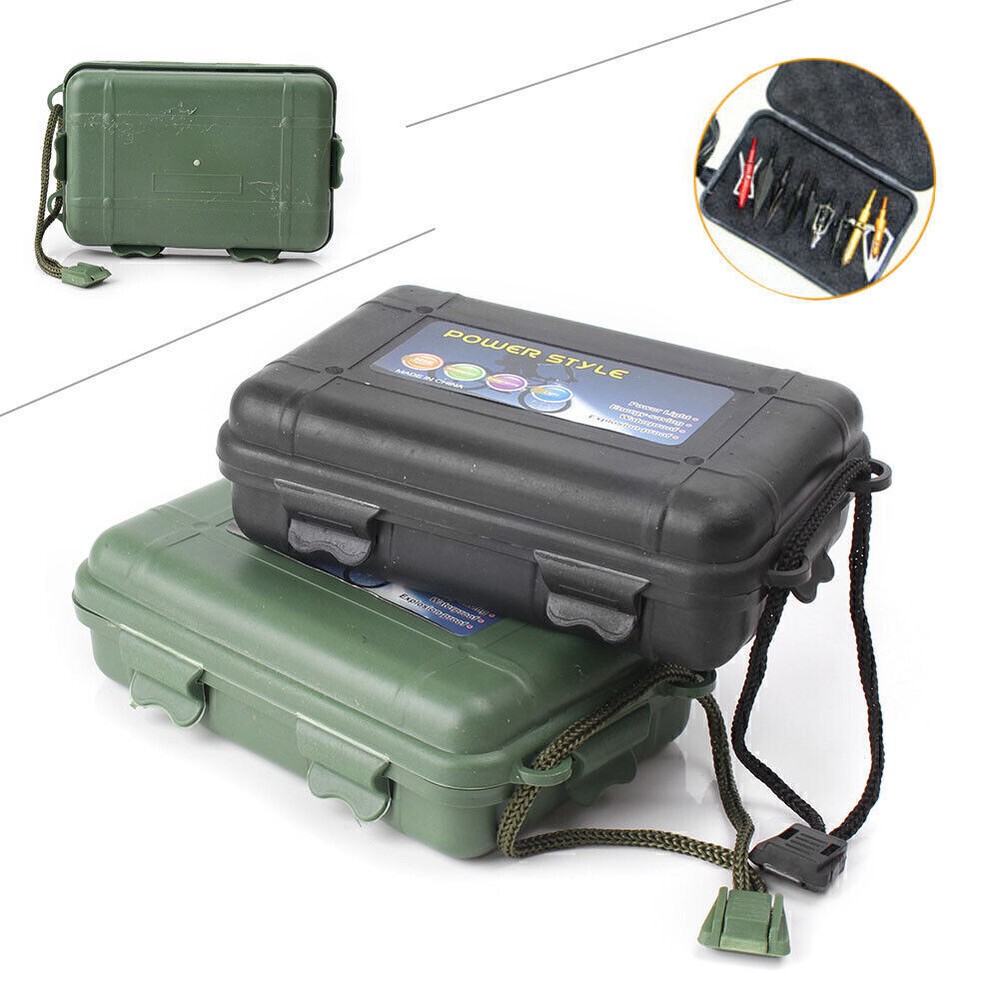 Plastic Portable Case Convenient Arrowhead Broadhead Protector Cover Box po
