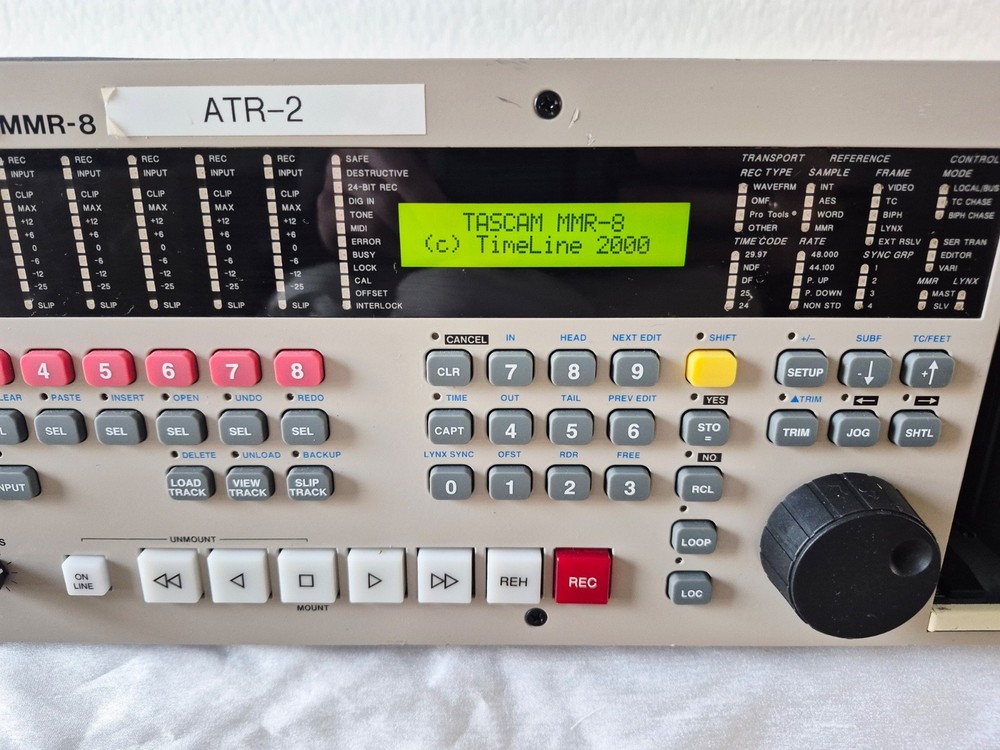 Tascam MMR-8 Modular Multitrack Hard Disk Recorder Fully Functional