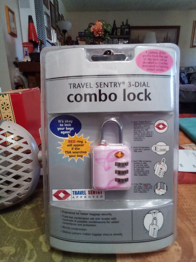 Travel Sentry 3-Dial Combo Lock