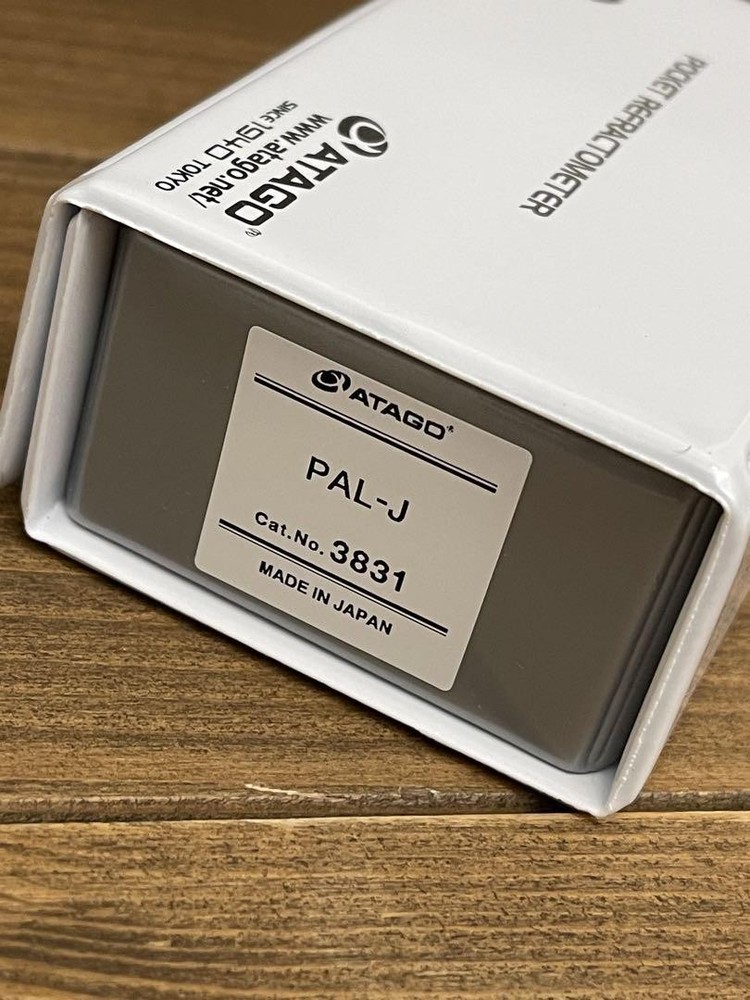 ATAGO PAL-J Pocket Saccharimeter(Refractometer) Wide Range Brix 0-93% Model