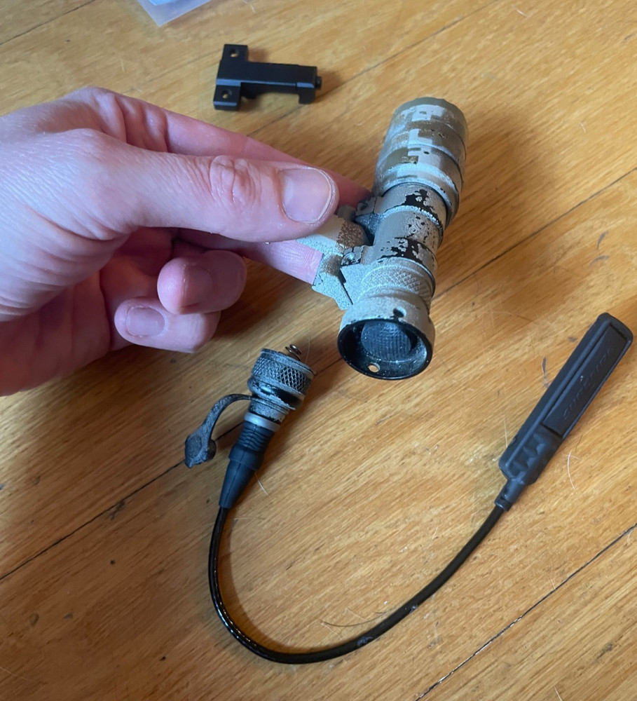 SureFire Mini Scout w/ Remote Switch and Arisaka Mount