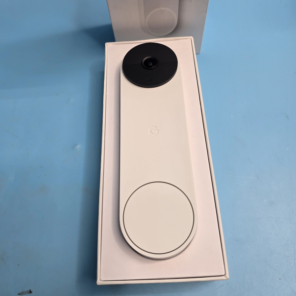 Google Nest Doorbell, Battery - Snow