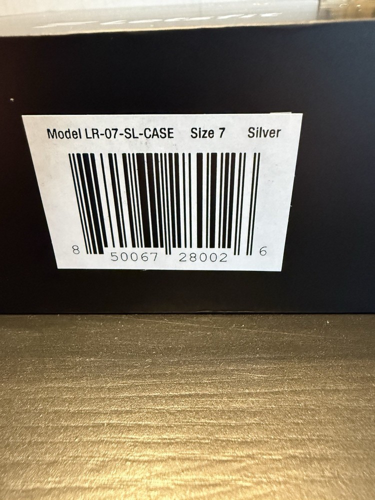 YoR Smart Ring Silver Size 7 Body Sleep Tracking