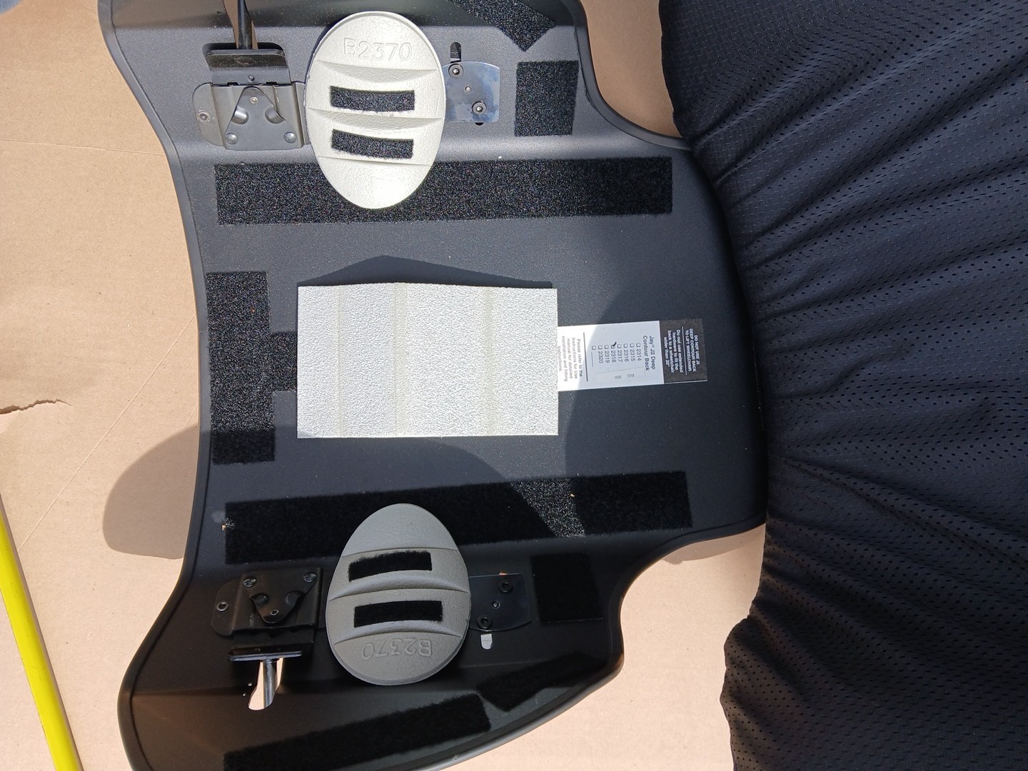 Jay J2 2100 Medical Cushion Back Fluid Seat for Wheelchair Mobility Aid