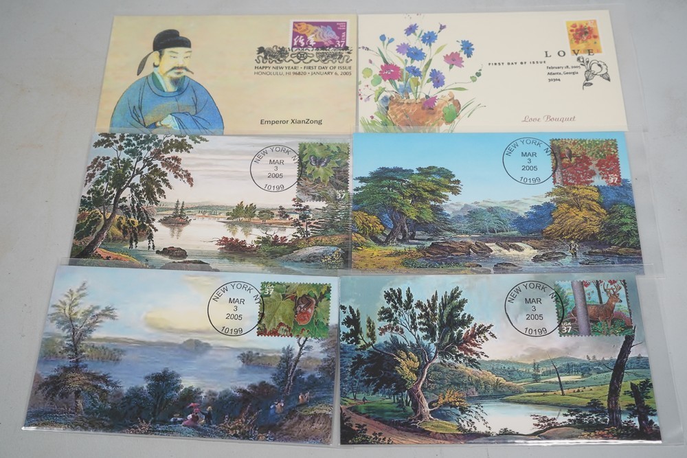 US 2000s COLLECTION OF OVER 250 HERITAGE FIRST DAY COVERS FDCS