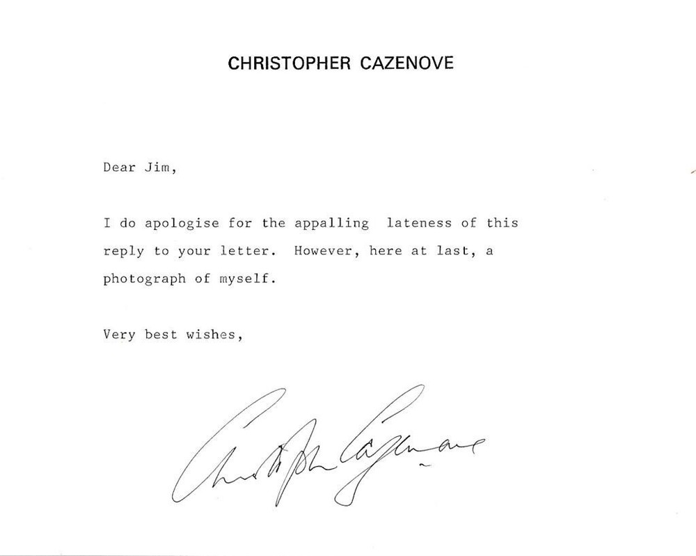 Christopher Cazenove- TSL