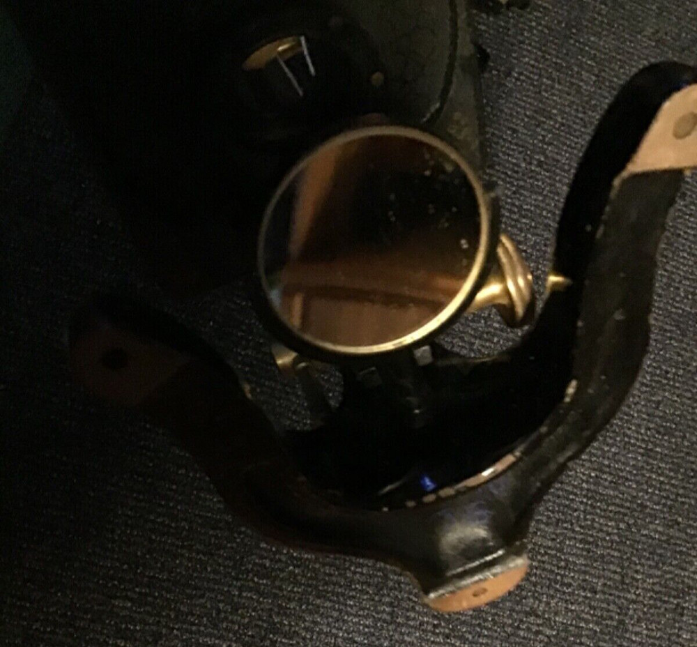 Old Antique Ernst E.Leitz Wetzlar microscope Brass Knobs ASIS Parts&Tool Salvage