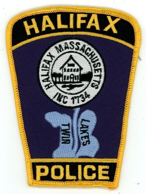 MASSACHUSETTS MA HALIFAX POLICE NICE PATCH SHERIFF