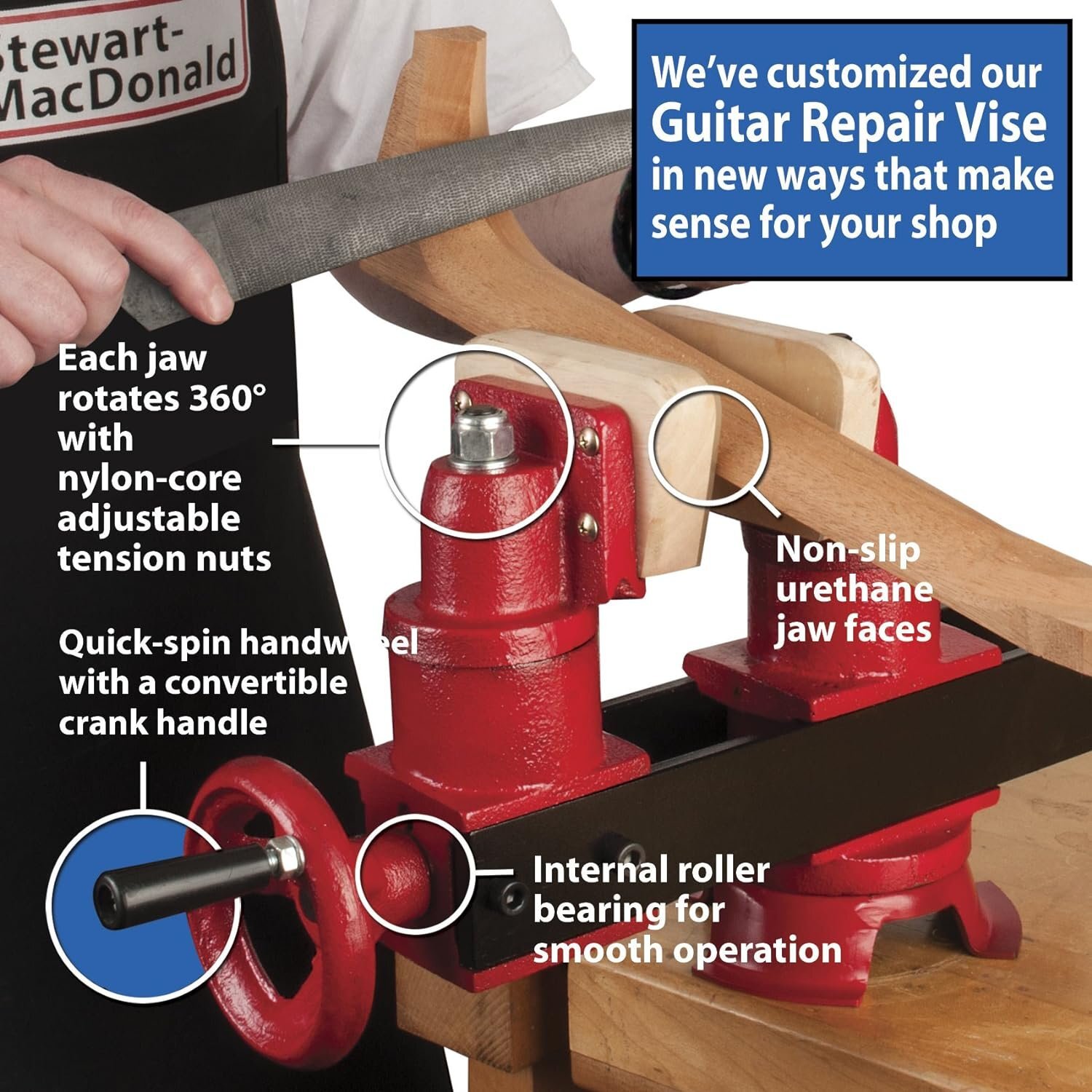StewMac Guitar Repair Vise