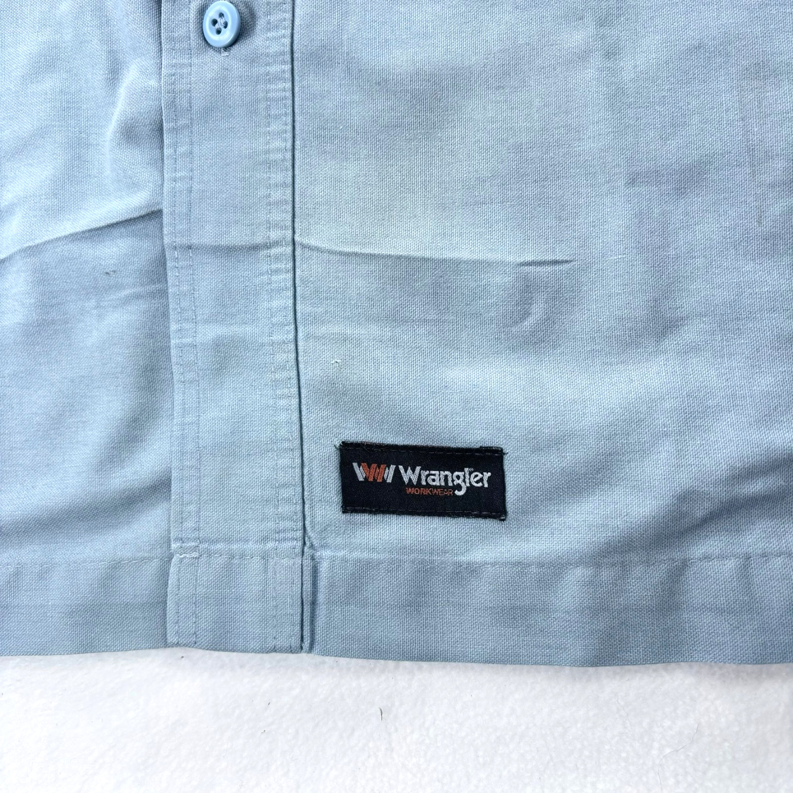 Wrangler Work Shirts Men XL Button up Uniform Workwear Western Cowboy LOT OF 10