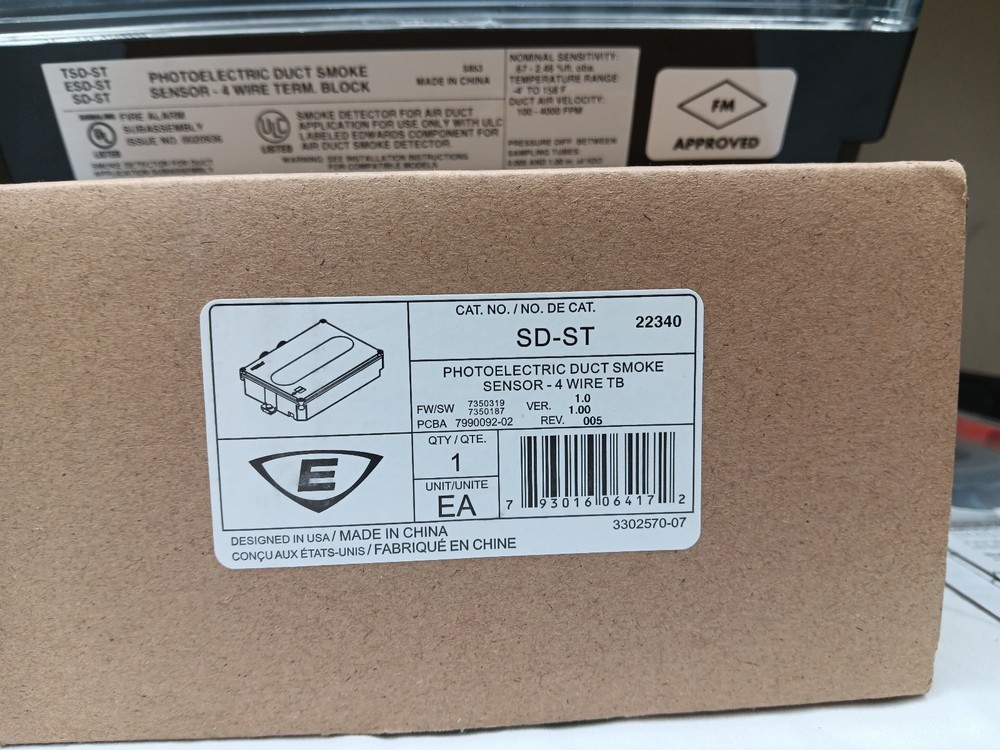 Edwards SD-ST duct detector