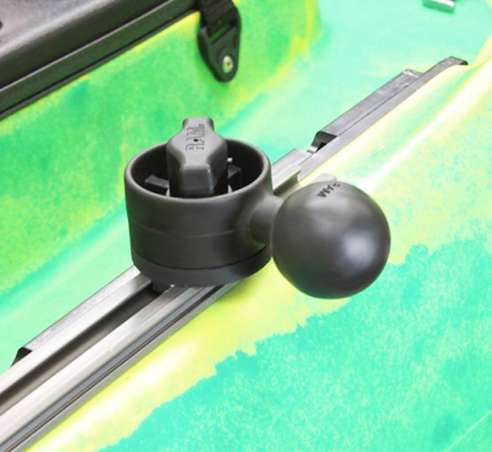 RAM Mount Side Track Base Adapter with 1.5" Ball