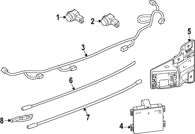 Genuine Ford Bracket NL1Z-14D189-A