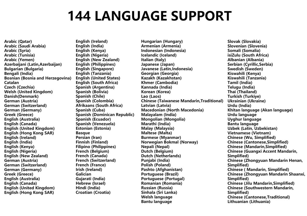 New Wireless Earbuds with AI Assistant & Speech to Text for iPhone 144 Languages