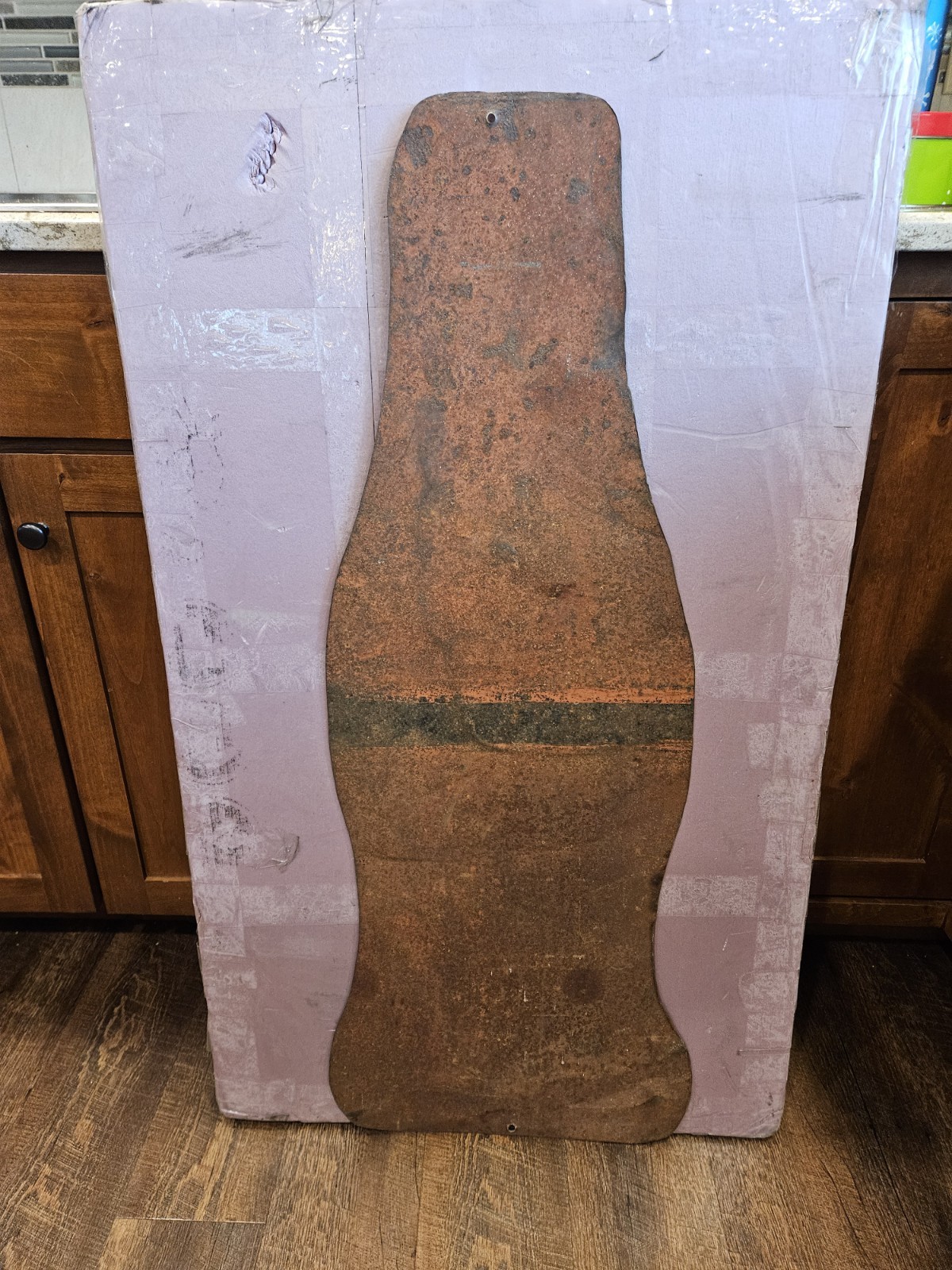 Coca-Cola 39” Bottle Sign – Vintage Tin Metal Coke Advertising Display