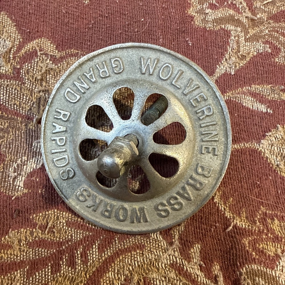 Vintage Floor Drain Metal Cover