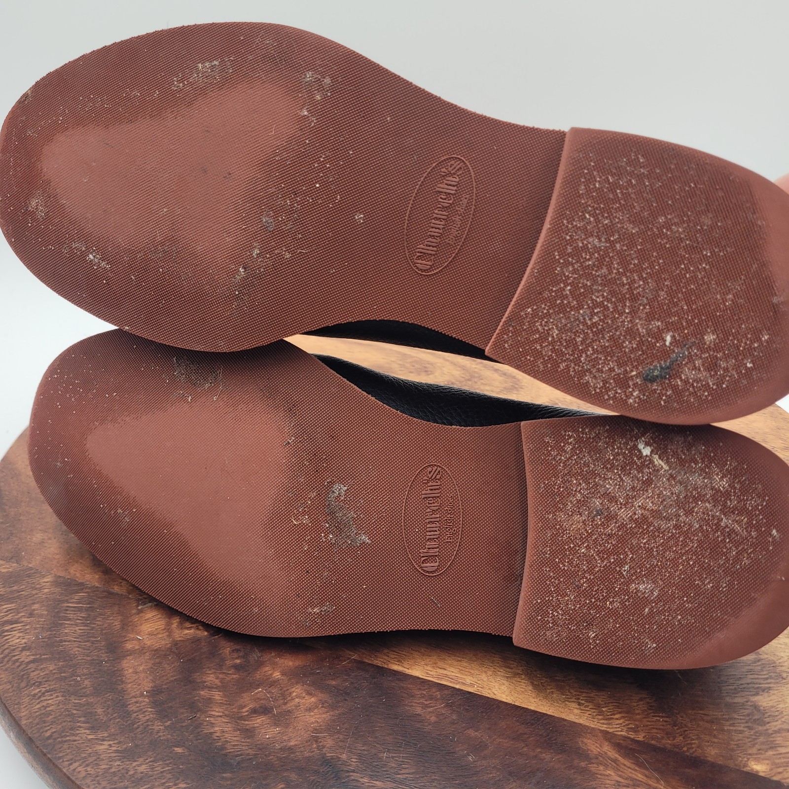 Church's Fulbeck Full Grain Pebbled Leather Derby Mens Shoes Sz 10 Nazy