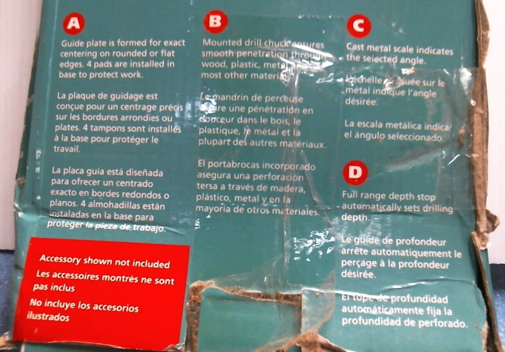 Wolfcraft Multi-Angled Dill Guide (4525404) FS