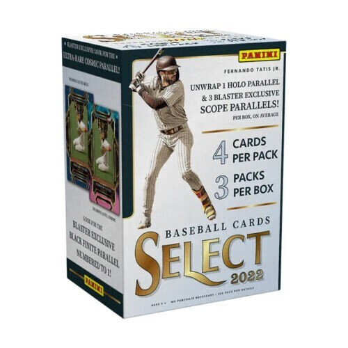 2022 Panini Select MLB Baseball Factory Sealed Blaster Box
