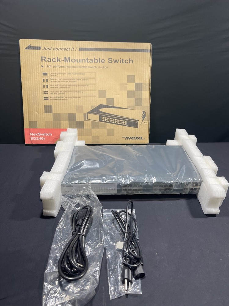 INEXQ NexSwitch SD240r Rack-Mountable Switch
