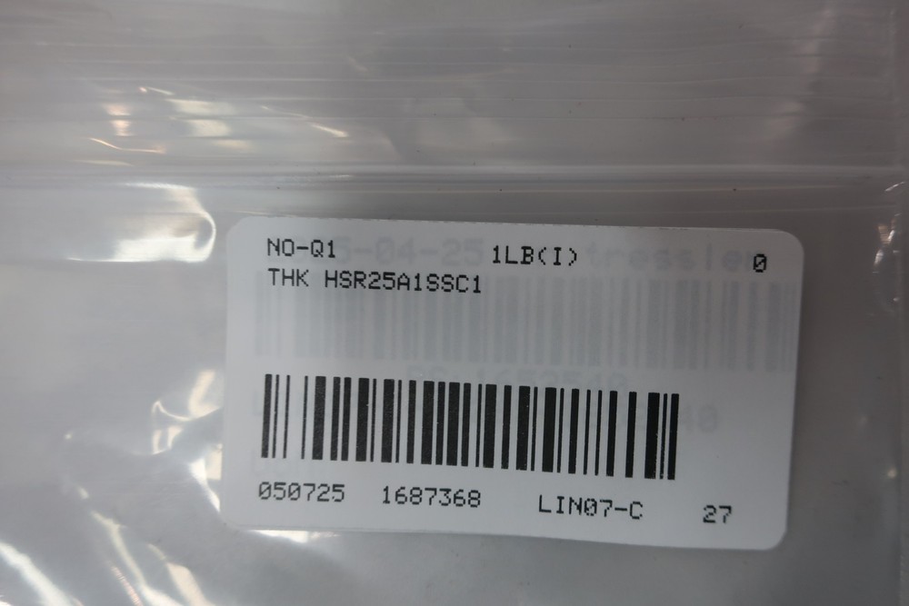 Thk HSR25A1SSC1 Linear Bearing 17mm