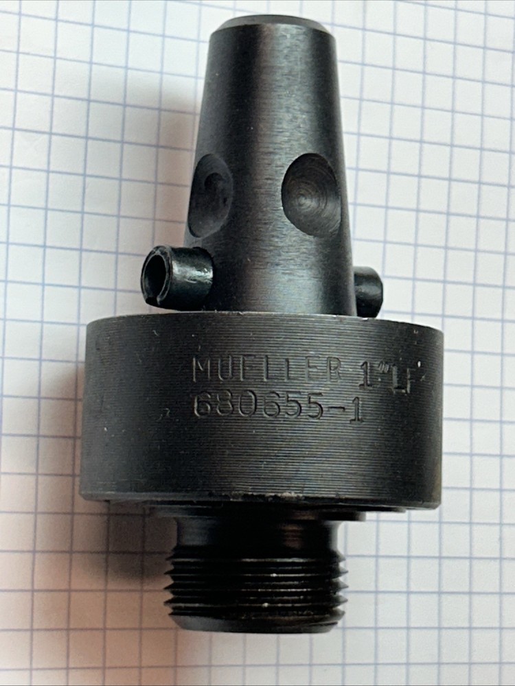 MUELLER 680655 1” Inserting Tool For Corporation Stop Outside Thread B-101 A3