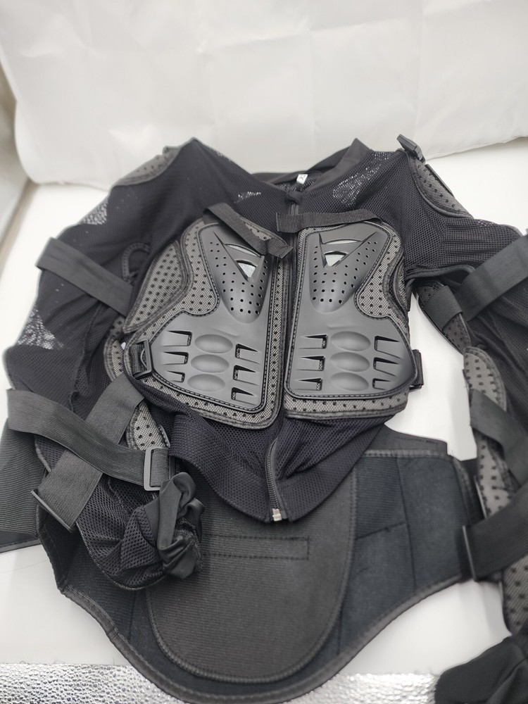 Motorcycle Jacket Chest Back Protector Moto Body Armor Guard
