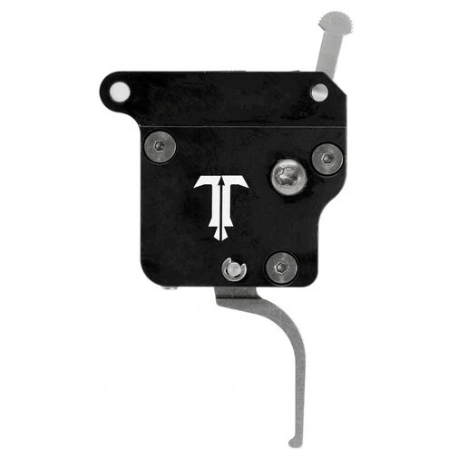 TriggerTech Remington 700 Clone Primary Trigger -NO Bolt Release - Silver/Curved