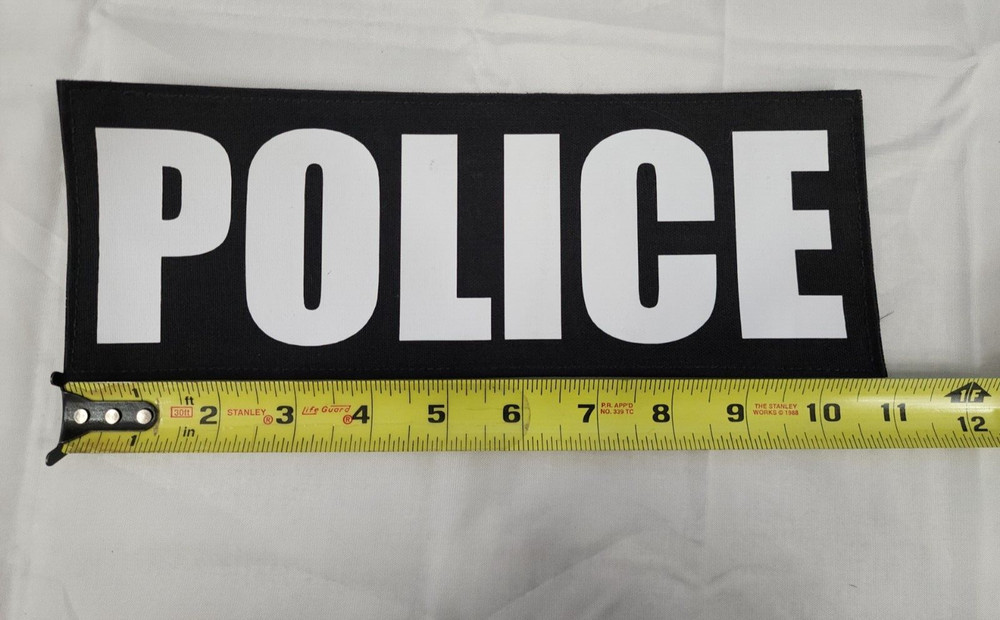 POLICE Patch Hook N Loop 11"