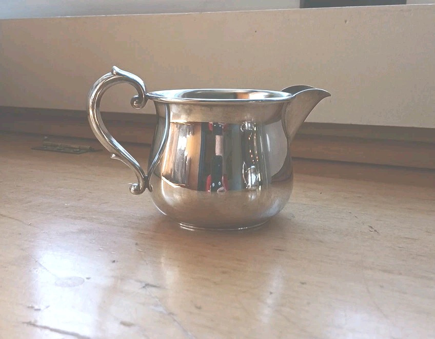 Antique Webster Co. Silver Plated Cream & Sugar Set