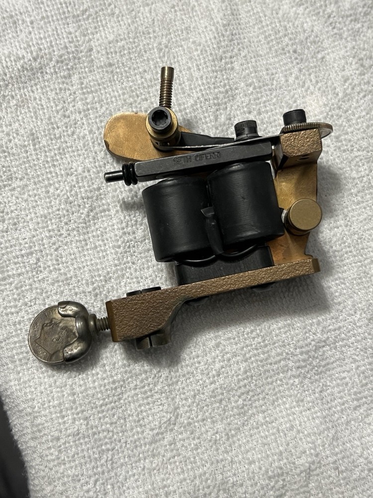 Seth Ciferri Brass Walker Liner Tattoo Machine