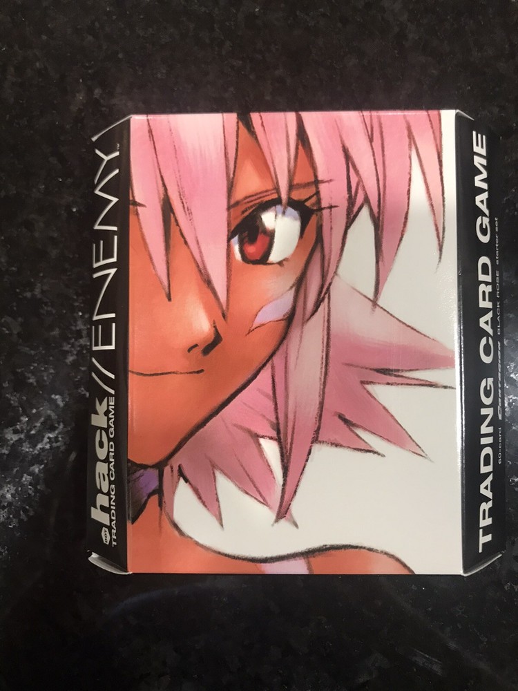 .hack ENEMY TCG CCG Deck Lot - SEALED dot Hack Starter Decks 6