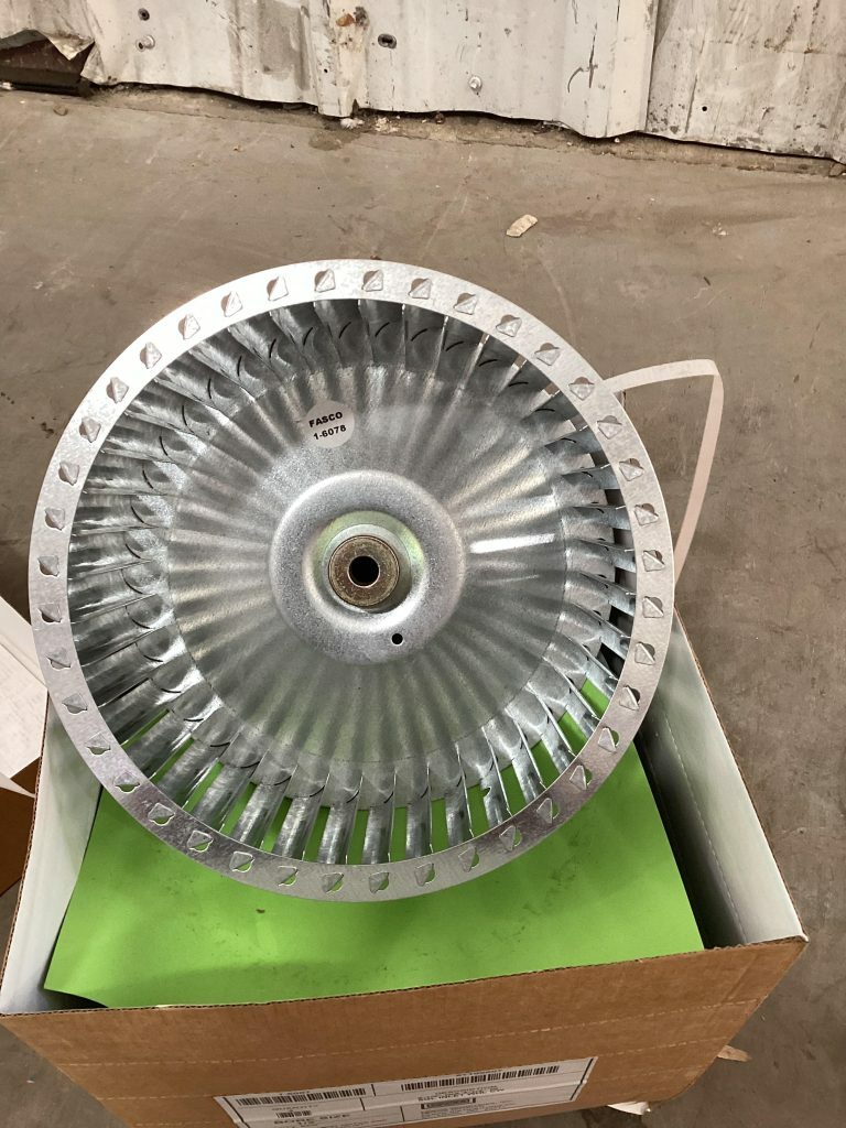 Fasco Blower/Fan Wheel 1-6007; Bore1/2"; 9 1/8"X 4 1/4" (Box Of 3) -NIB