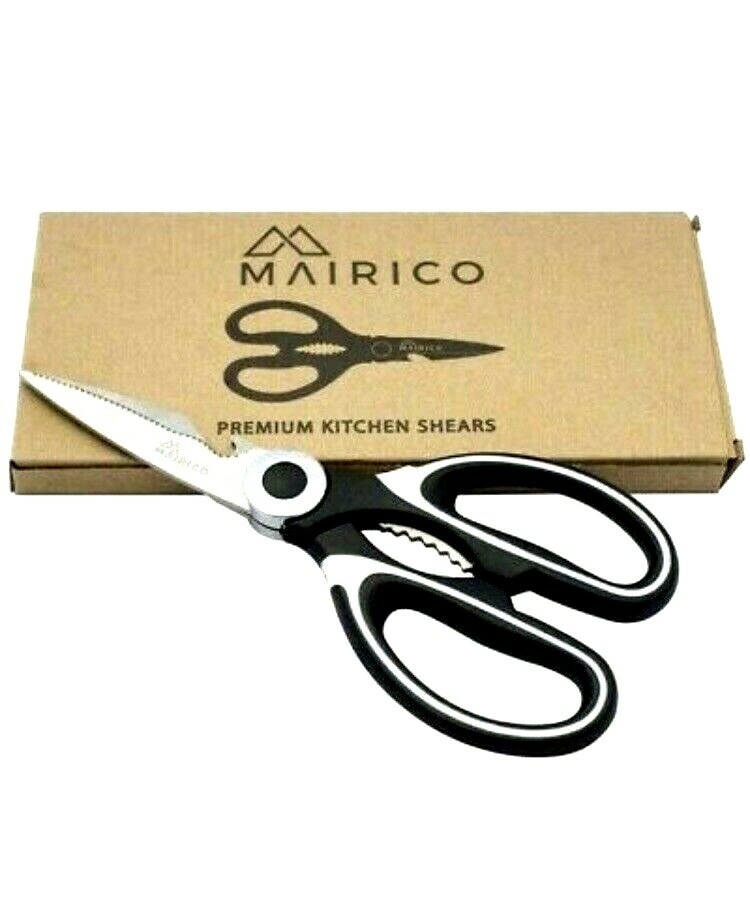 MAIRICO Ultra Sharp Premium Heavy Duty Kitchen Shears – Multi-Purpose Scissors