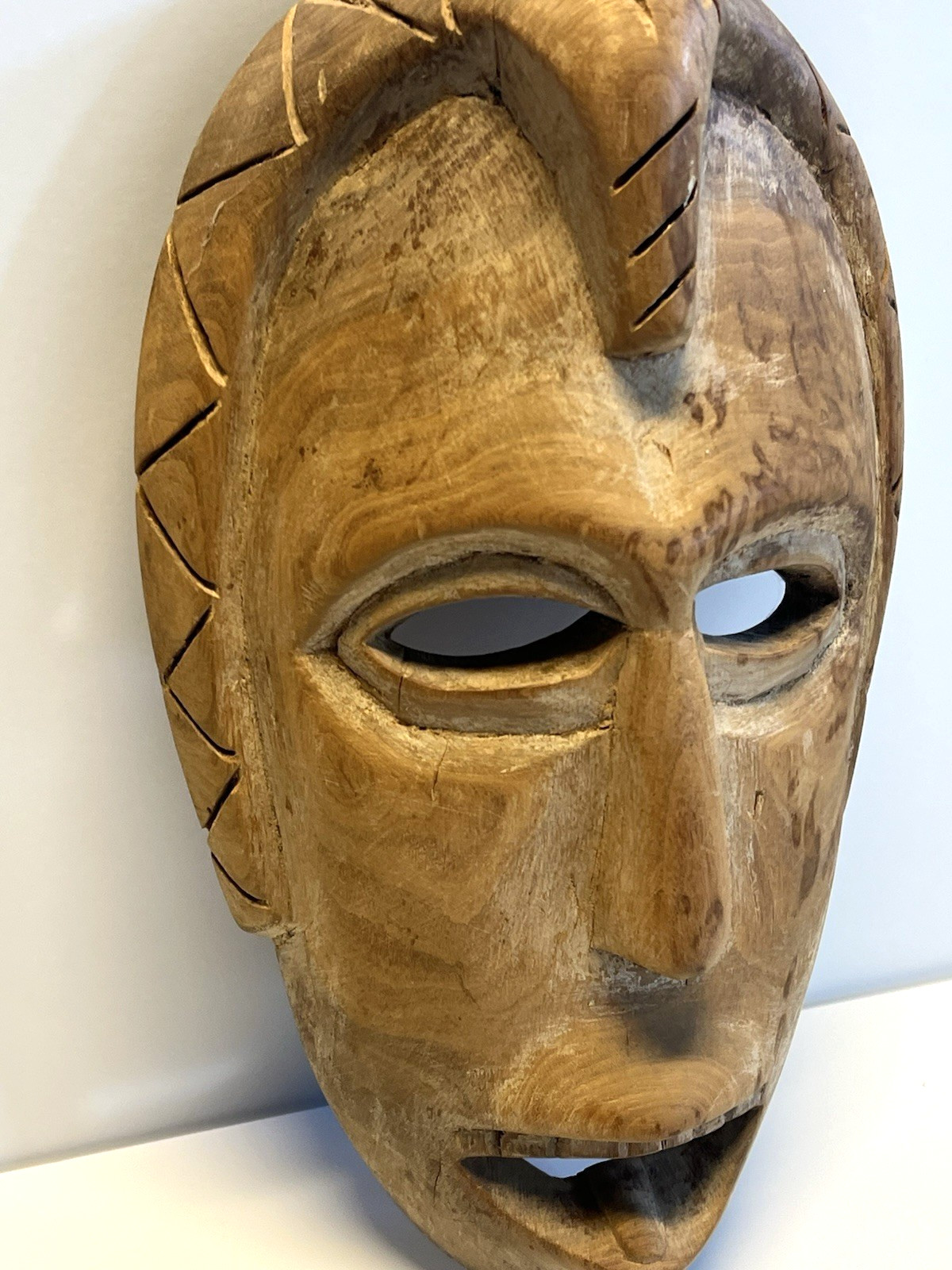 Antique Authentic Early Cherokee Booger Mask; Ca. 1900