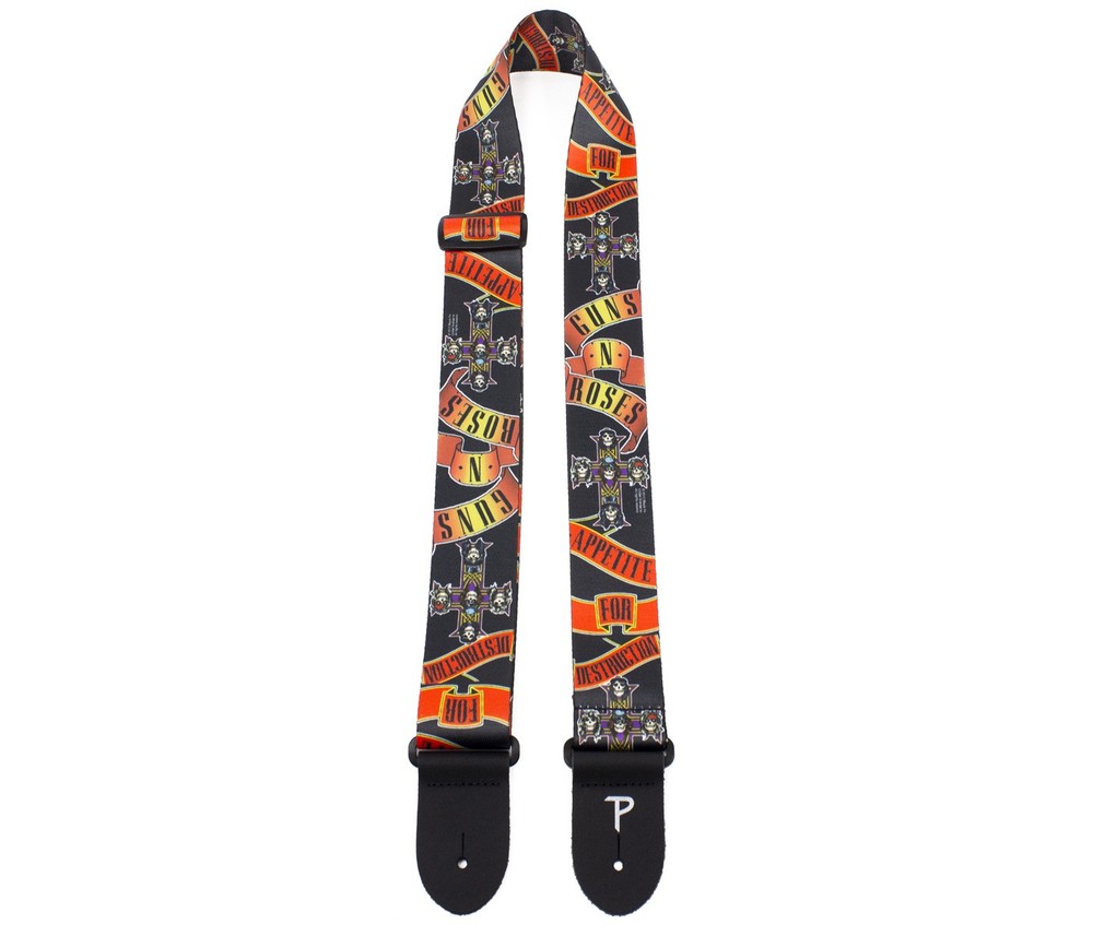 Perri's Guns N’ Roses Appetite For Destruction Polyester Guitar Strap