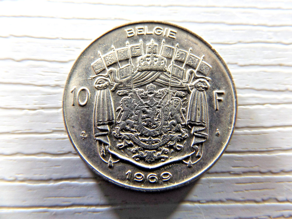BELGIUM 1969 10 Francs