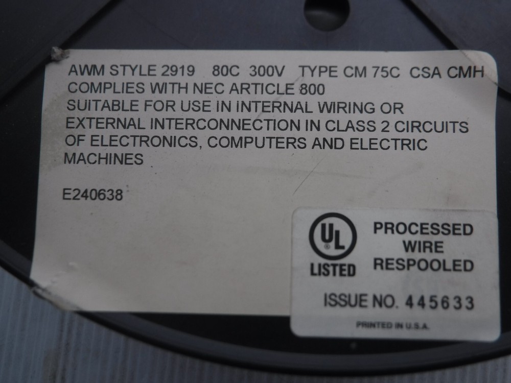 Sterling Wire And Cable LLC BEL9938 TC-Foil/Braid Shield Low Cap Grey Jacket
