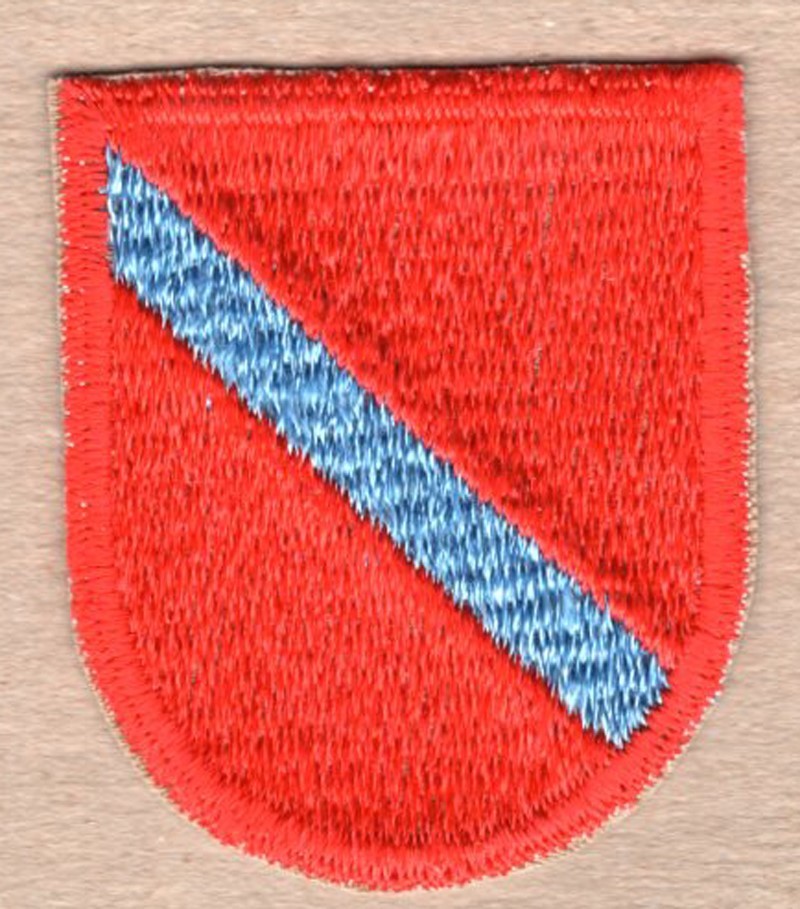 Army Beret Flash Patch: Special Forces Aviation - cut edge