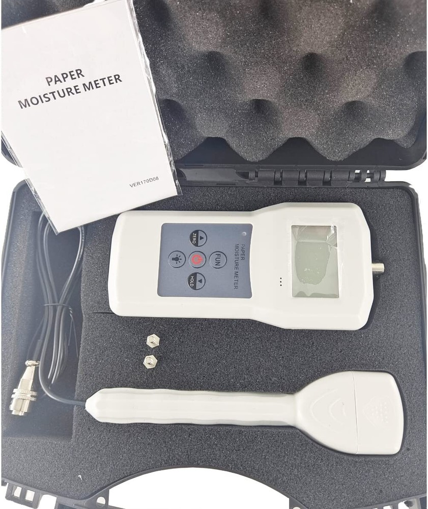 Paper Moisture Meter Pin Type Moisture Meter with Range 0-95% ± 0.5 Accuracy