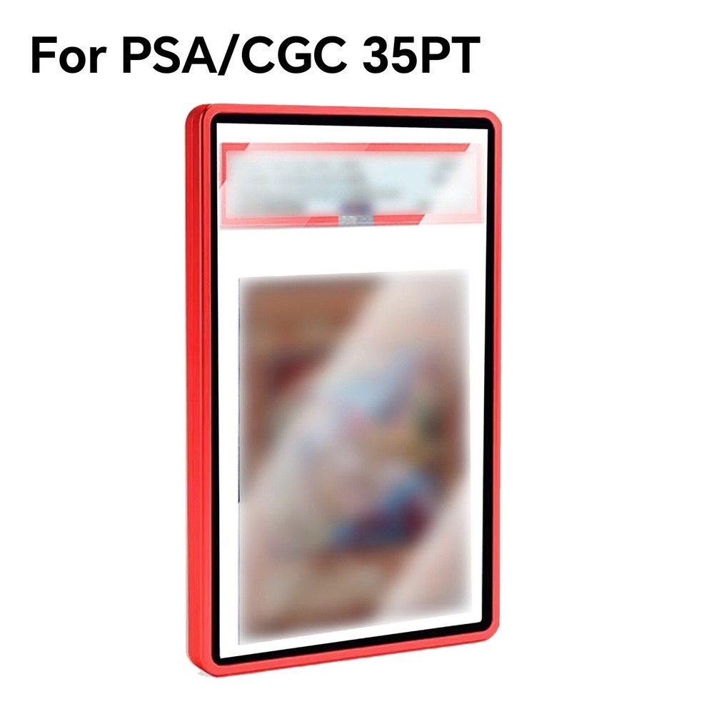 Premium Buckle Push-Pull for PSA/CGC 35PT Metal Frame Graded Card Slab Protector
