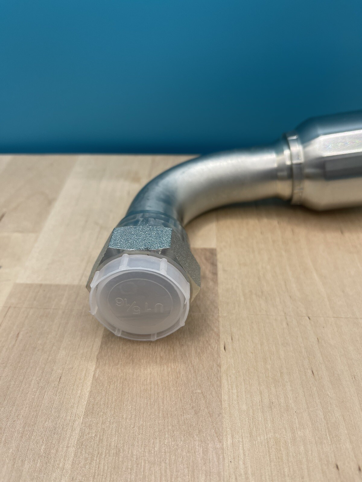 6 Parker Style 13943-16-16 Hydraulic Hose Crimp Fittings 1” Hose X 1” FJIC 90