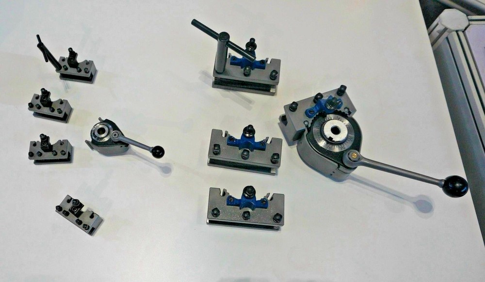 Multifix Type AA/A0 40 Position Quick Tool Post Kit For 4.7 to 8.7" swing Lathe