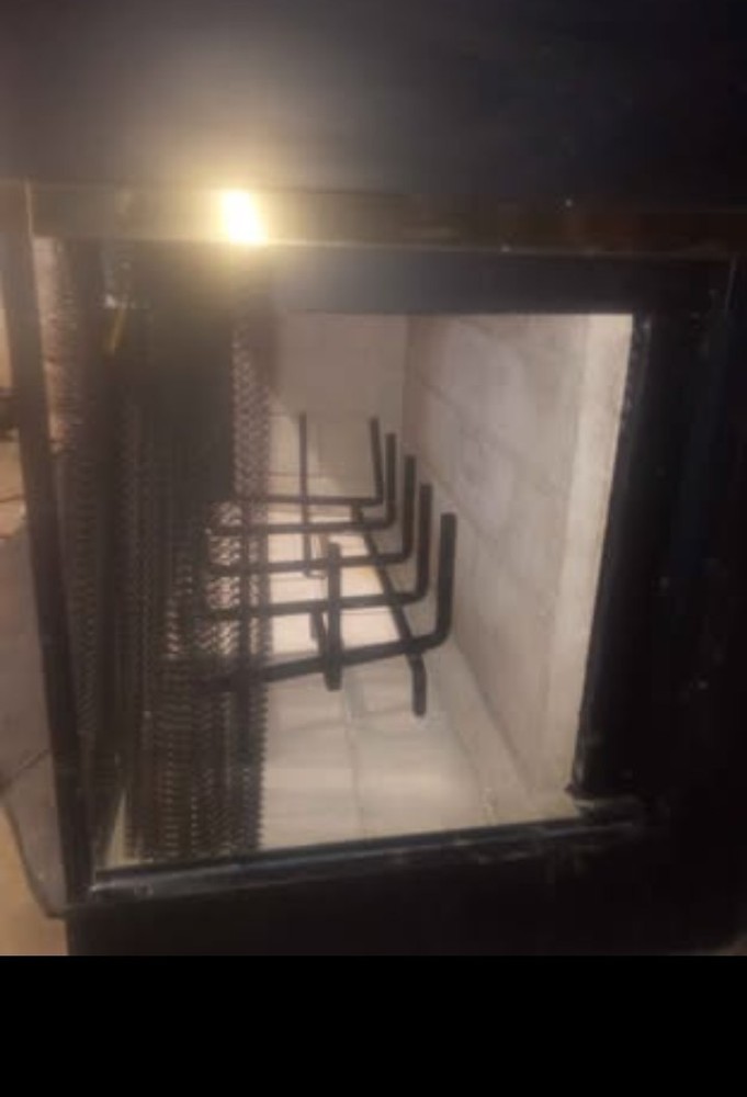 Superior Wood Burning Fireplace Insert Corner Unit