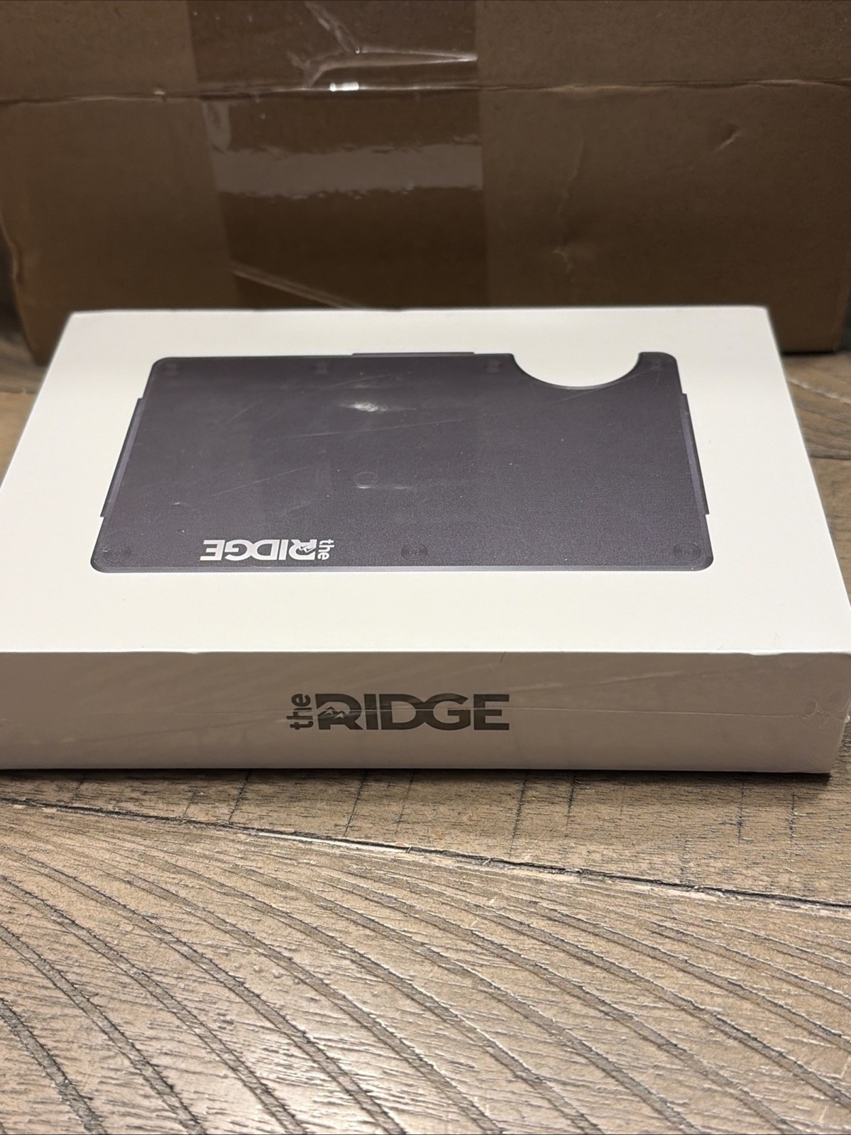 Ridge Slim RFID Blocking Wallet Money Clip Card Holder Black Aluminum New Sealed