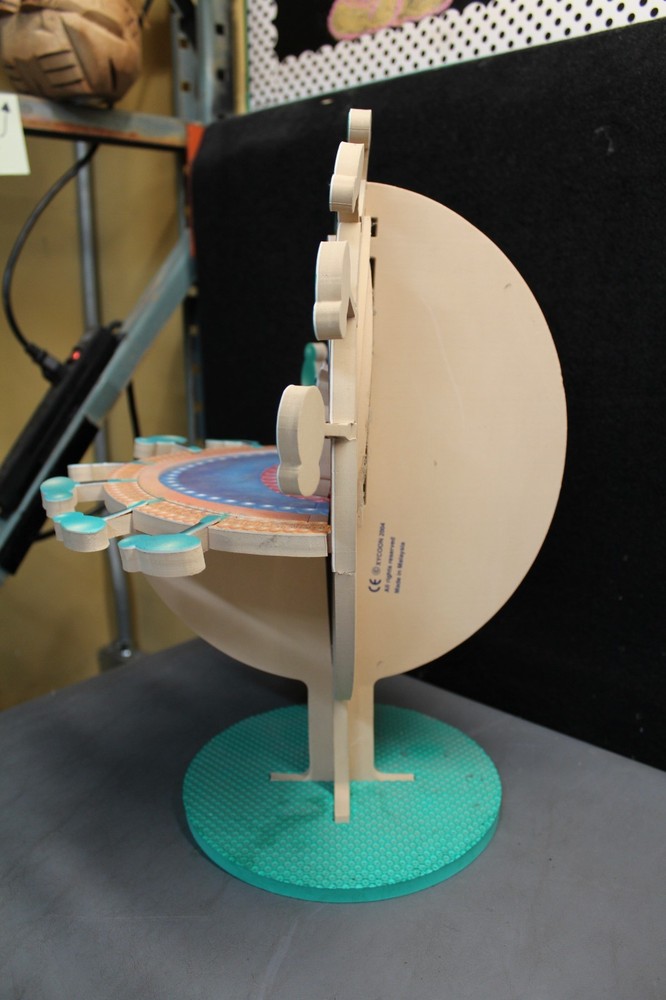 Vintage Foam Virus Education model